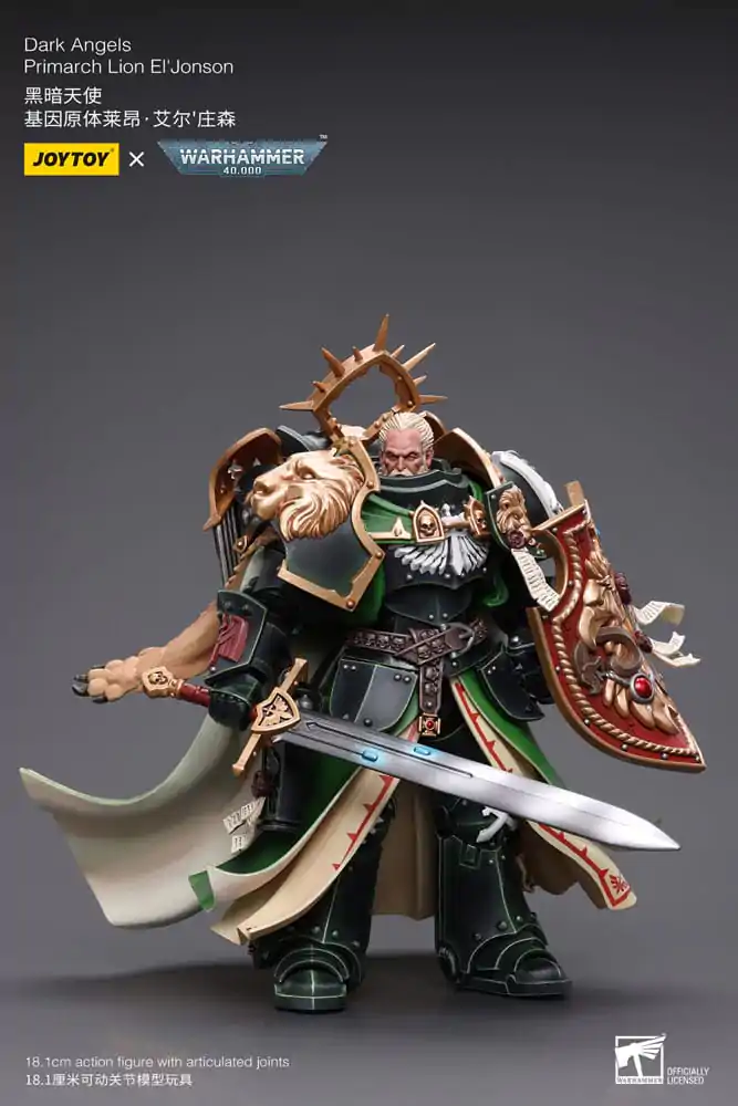 Figurină de acțiune Warhammer 40k 1/18 Dark Angels Primarch Lion El' Jonson 18 cm poza produsului