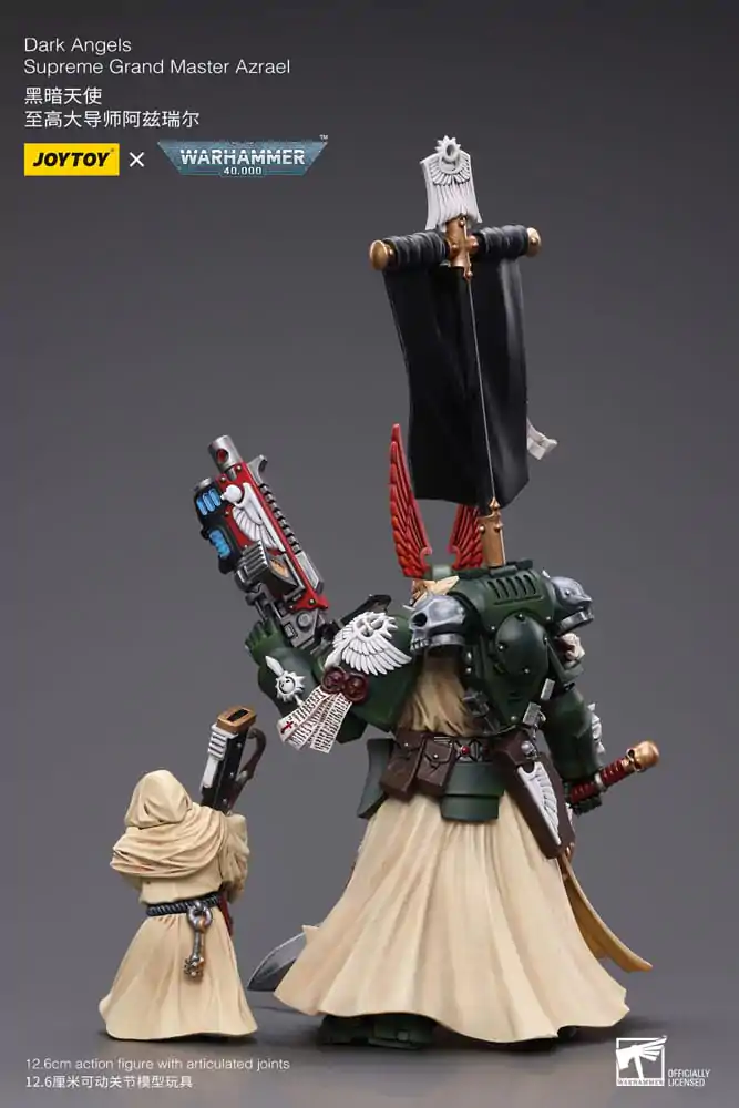 Figurină de acțiune Warhammer 40k 1/18 Dark Angels Supreme Grand Master Azrael 13 cm poza produsului