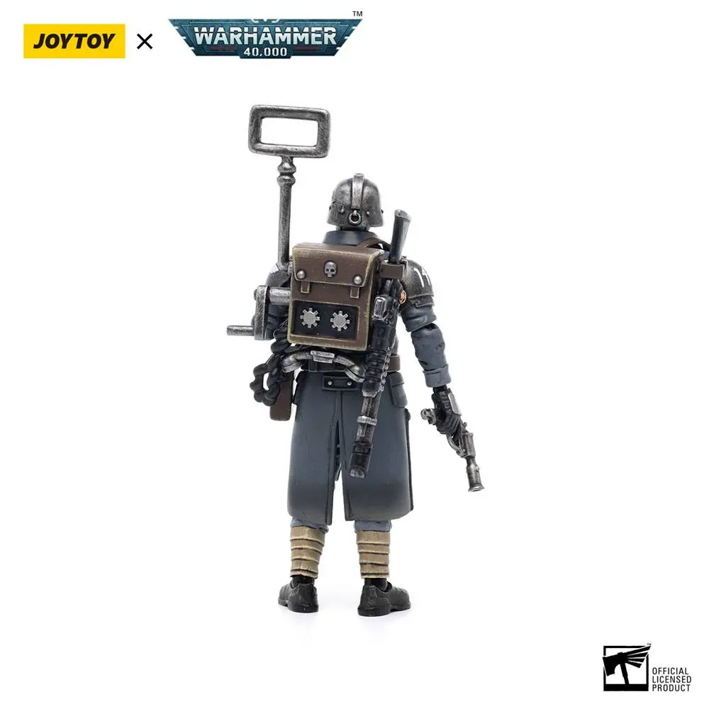 Warhammer 40k Figurina de actiune 1/18 Death Korps of Krieg Veteran Squad Guardsman Communications Specialist 10 cm poza produsului