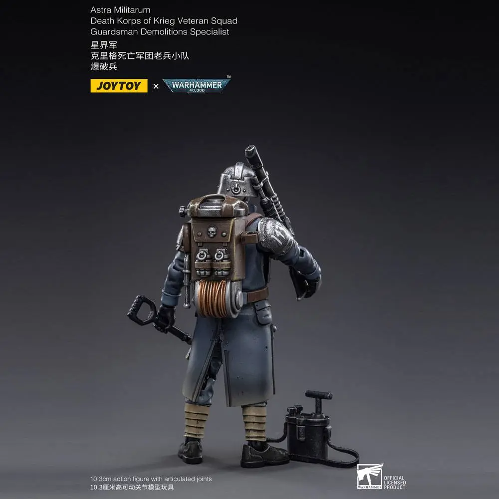 Figurină de acțiune Warhammer 40k 1/18 Death Korps of Krieg Veteran Squad Gardist Specialist Demolări 10 cm poza produsului