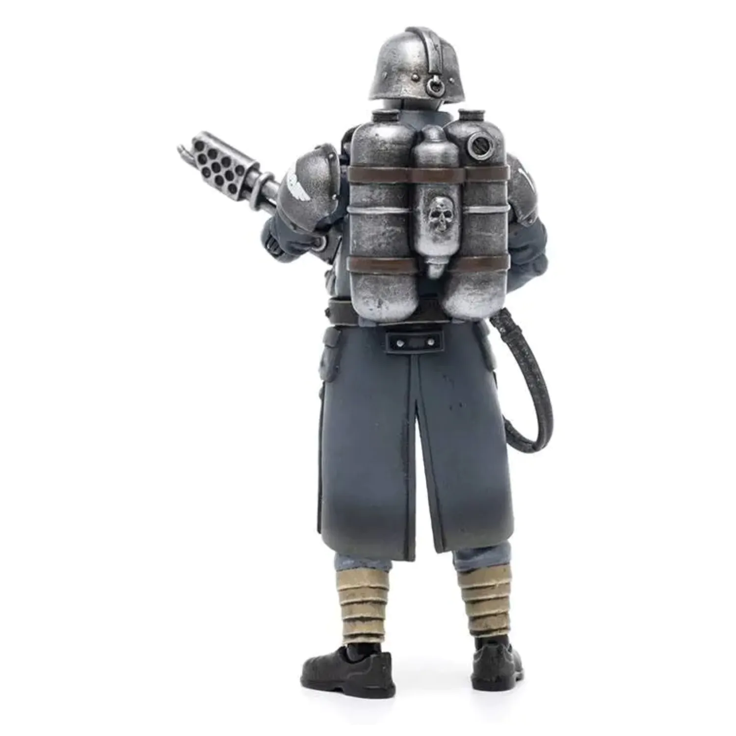 Warhammer 40k Figurina de actiune 1/18 Death Korps of Krieg Veteran Squad Guardsman with Flamer 10 cm poza produsului