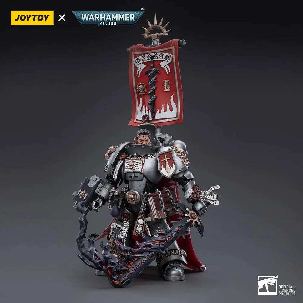 Figurină de acțiune Warhammer 40k 1/18 Grey Knights Castellan Crowe 12 cm poza produsului
