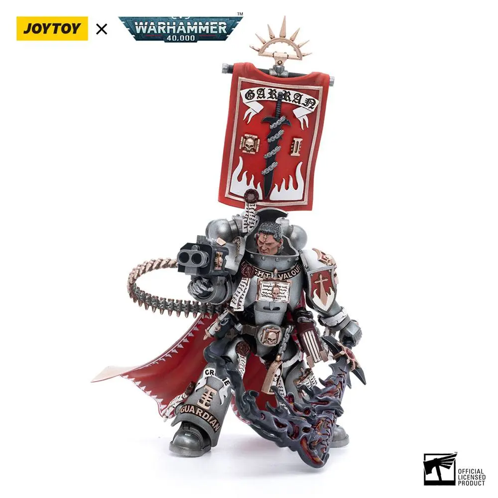 Figurină de acțiune Warhammer 40k 1/18 Grey Knights Castellan Crowe 12 cm poza produsului