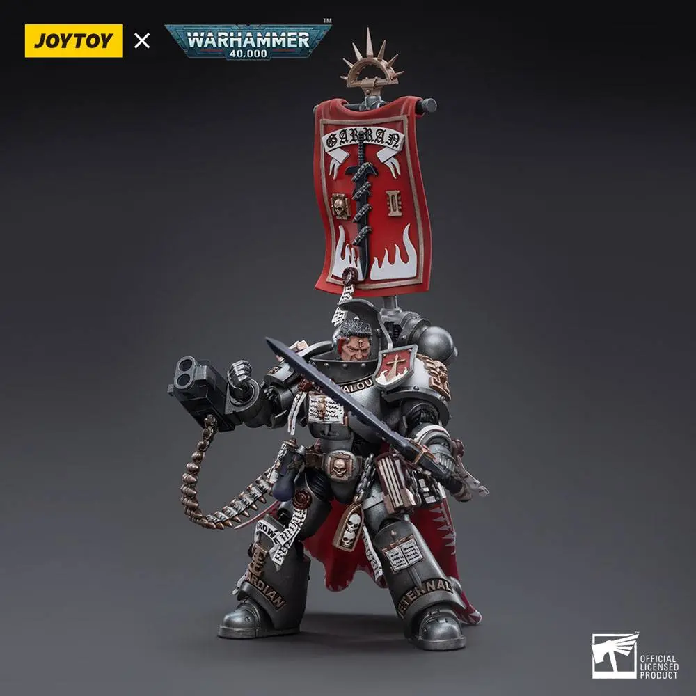 Figurină de acțiune Warhammer 40k 1/18 Grey Knights Castellan Crowe 12 cm poza produsului