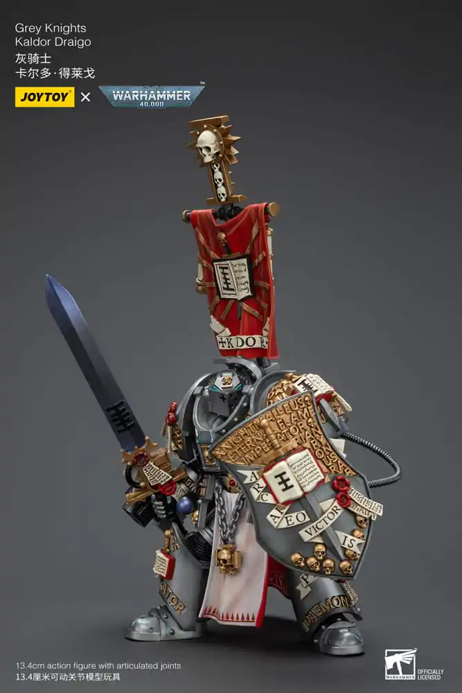 Figurină de acțiune Warhammer 40k 1/18 Grey Knights Kaldor Draigo 14 cm poza produsului