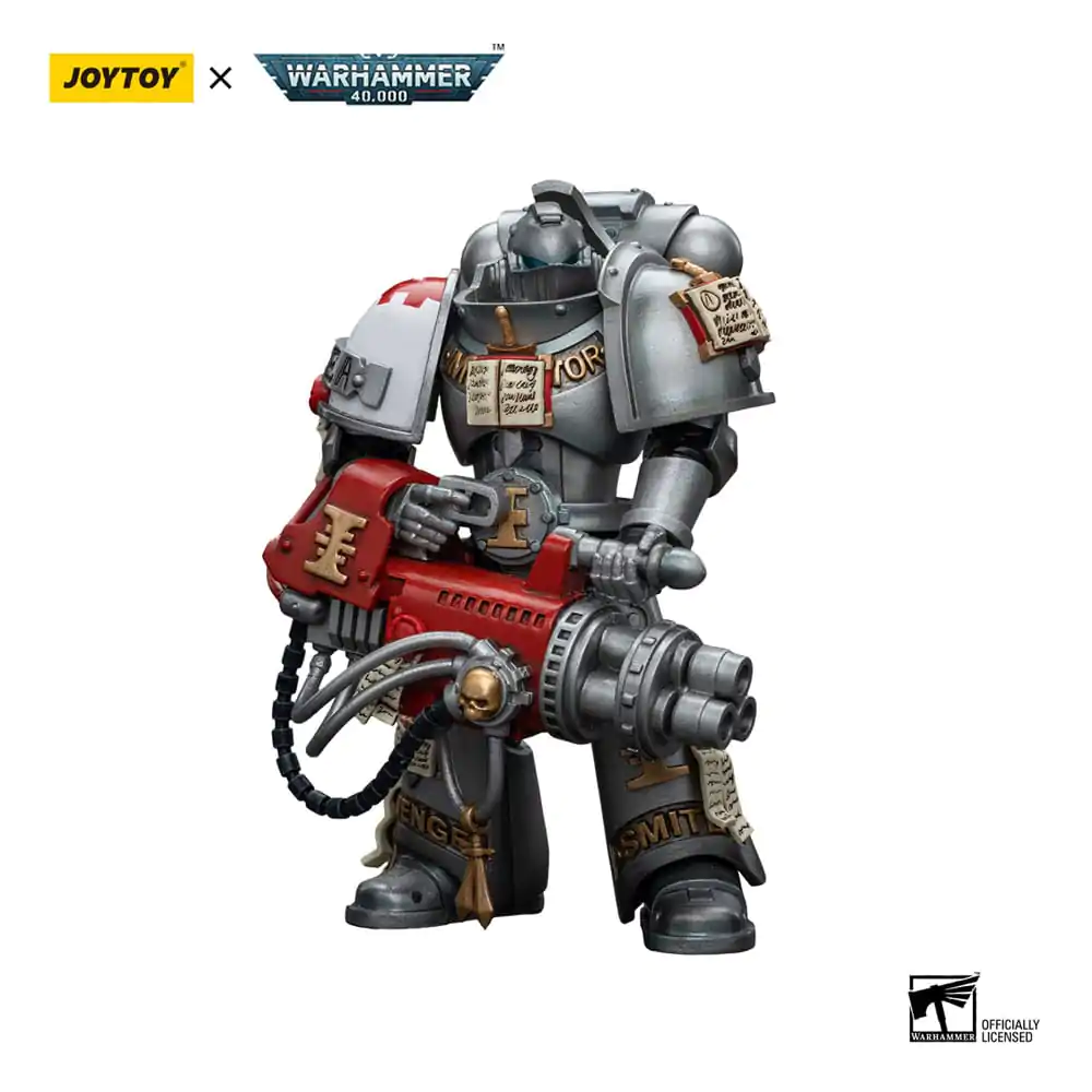 Figurină de acțiune Warhammer 40k 1/18 Grey Knights Strike Squad Grey Knight cu Psilencer 12 cm poza produsului