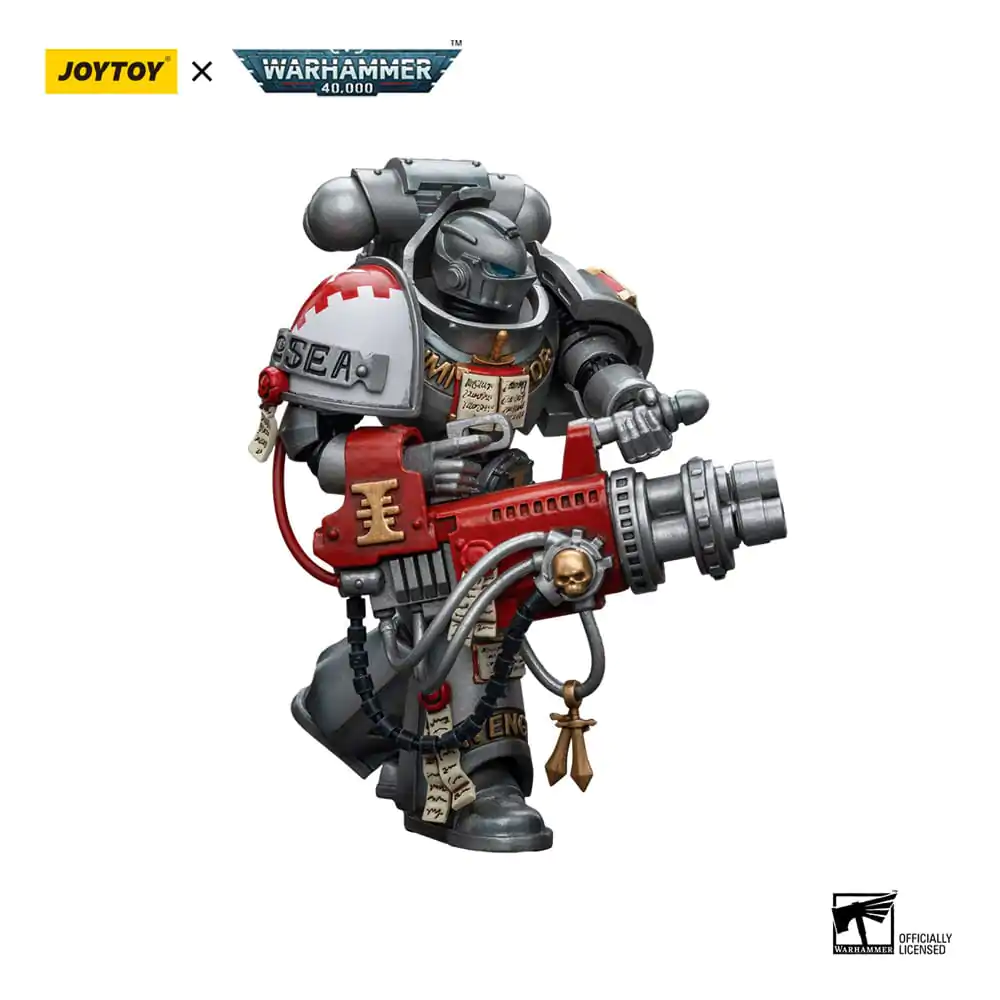 Figurină de acțiune Warhammer 40k 1/18 Grey Knights Strike Squad Grey Knight cu Psilencer 12 cm poza produsului