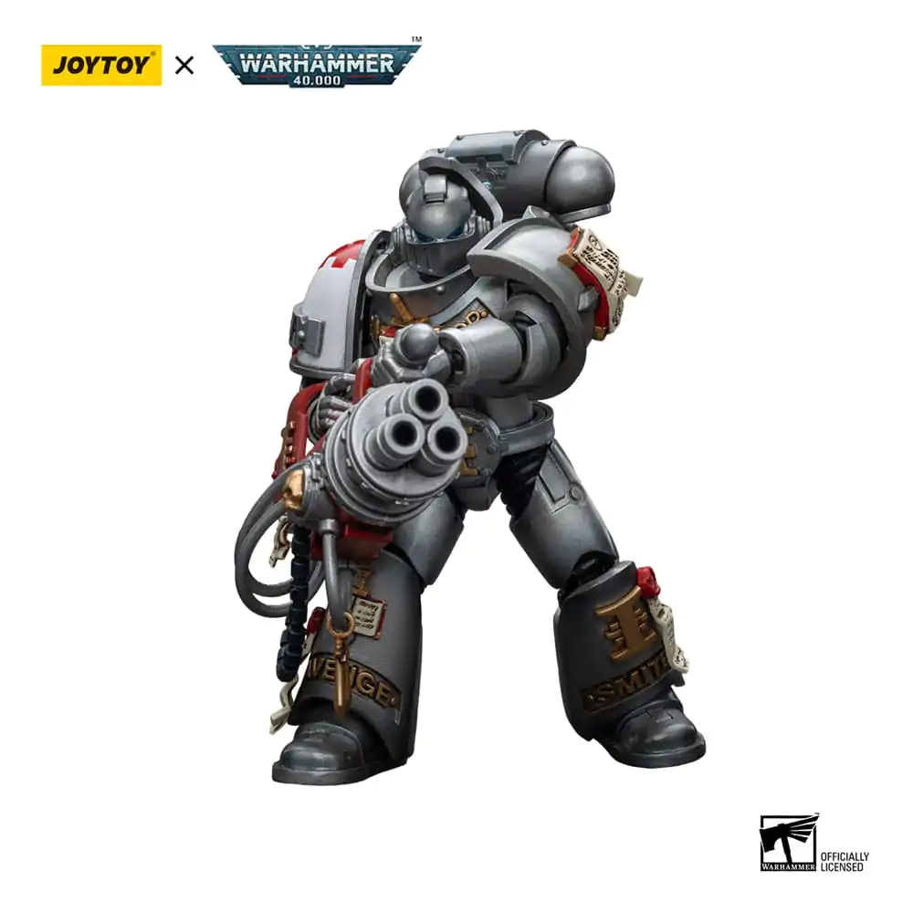 Figurină de acțiune Warhammer 40k 1/18 Grey Knights Strike Squad Grey Knight cu Psilencer 12 cm poza produsului