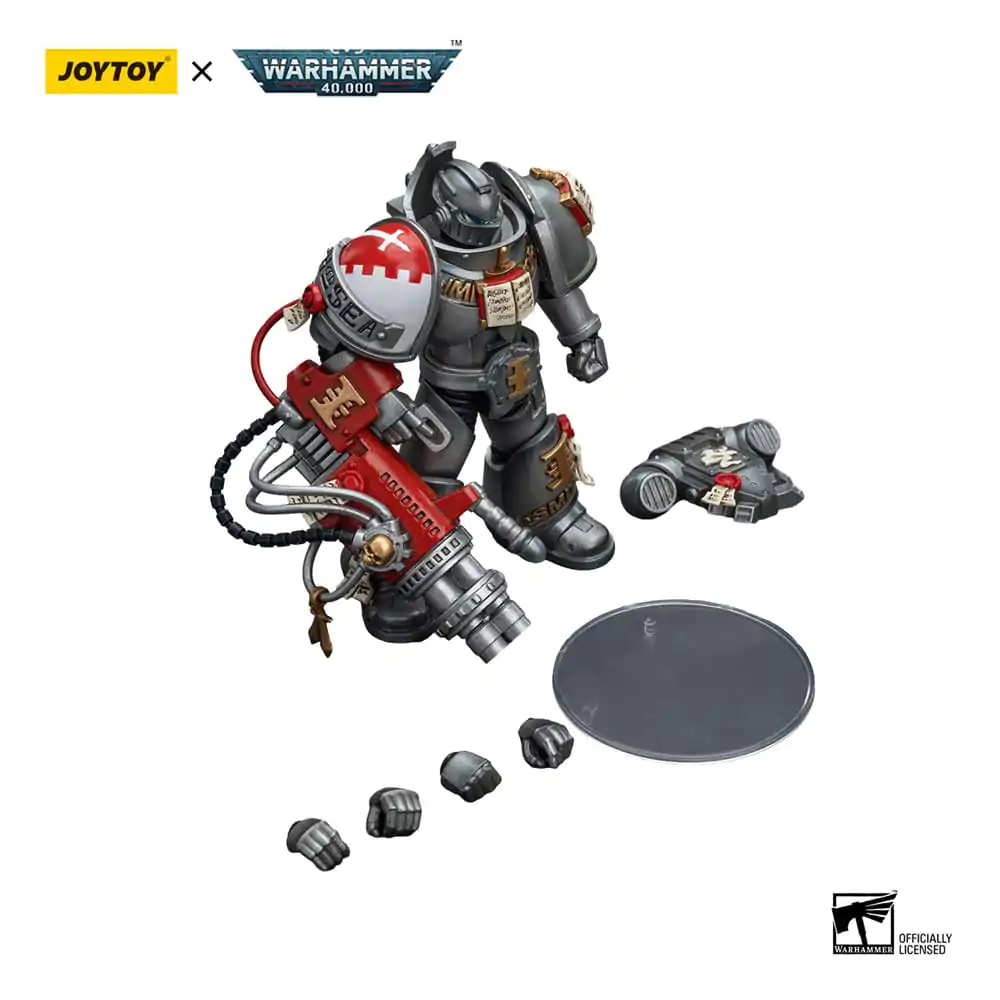 Figurină de acțiune Warhammer 40k 1/18 Grey Knights Strike Squad Grey Knight cu Psilencer 12 cm poza produsului