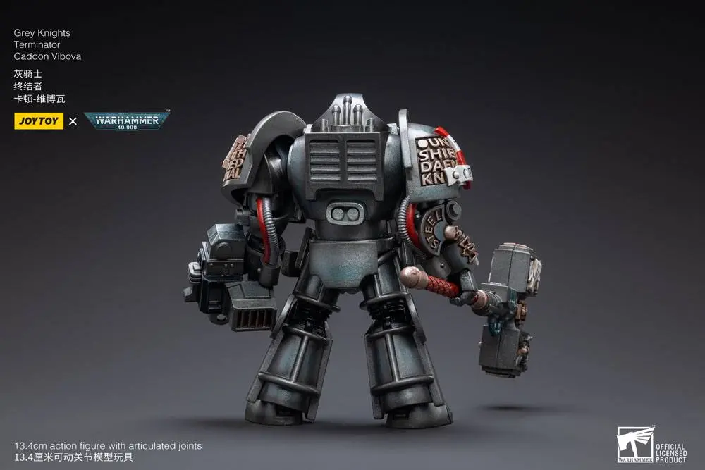 Figurină de acțiune Warhammer 40k 1/18 Grey Knights Terminator Caddon Vibova 13 cm poza produsului