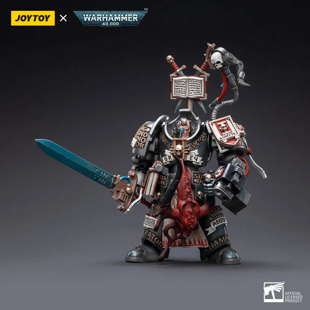 Figurina de actiune Warhammer 40k 1/18 Grey Knights Terminator Incanus Neodan 13 cm poza produsului
