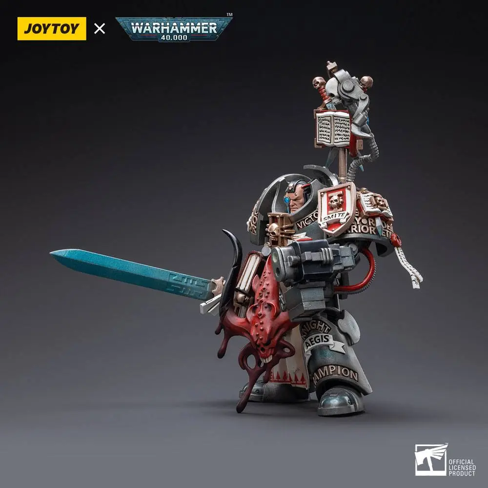 Figurina de actiune Warhammer 40k 1/18 Grey Knights Terminator Incanus Neodan 13 cm poza produsului