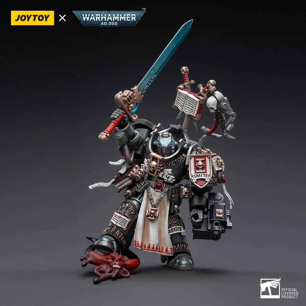 Figurina de actiune Warhammer 40k 1/18 Grey Knights Terminator Incanus Neodan 13 cm poza produsului