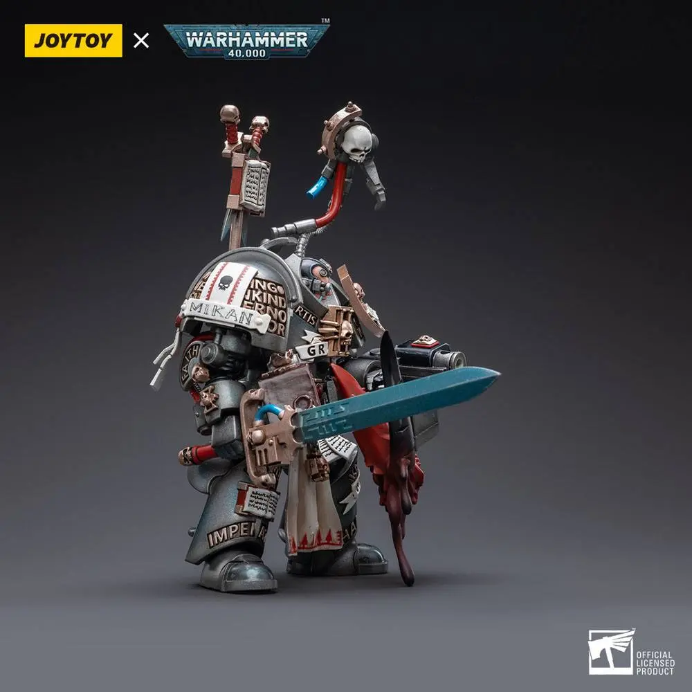 Figurina de actiune Warhammer 40k 1/18 Grey Knights Terminator Incanus Neodan 13 cm poza produsului