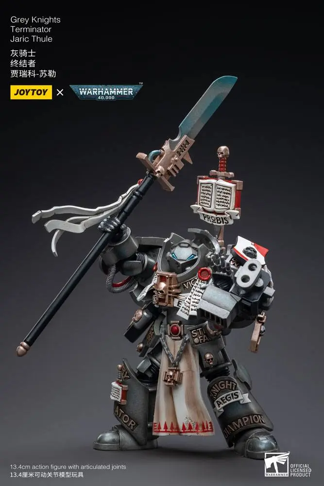 Figurină de acțiune Warhammer 40k 1/18 Grey Knights Terminator Jaric Thule 13 cm poza produsului