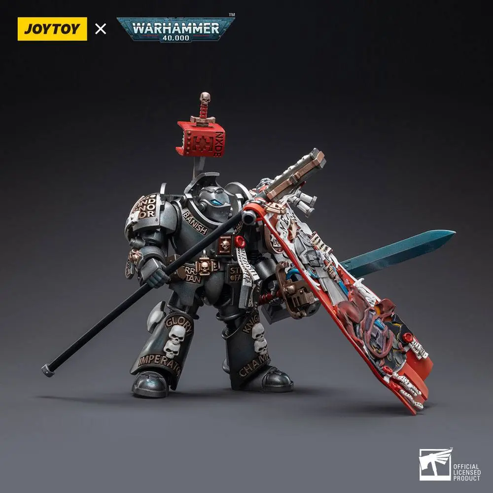 Warhammer 40k Figurina de actiune 1/18 Grey Knights Terminator Retius Akantar 13 cm poza produsului