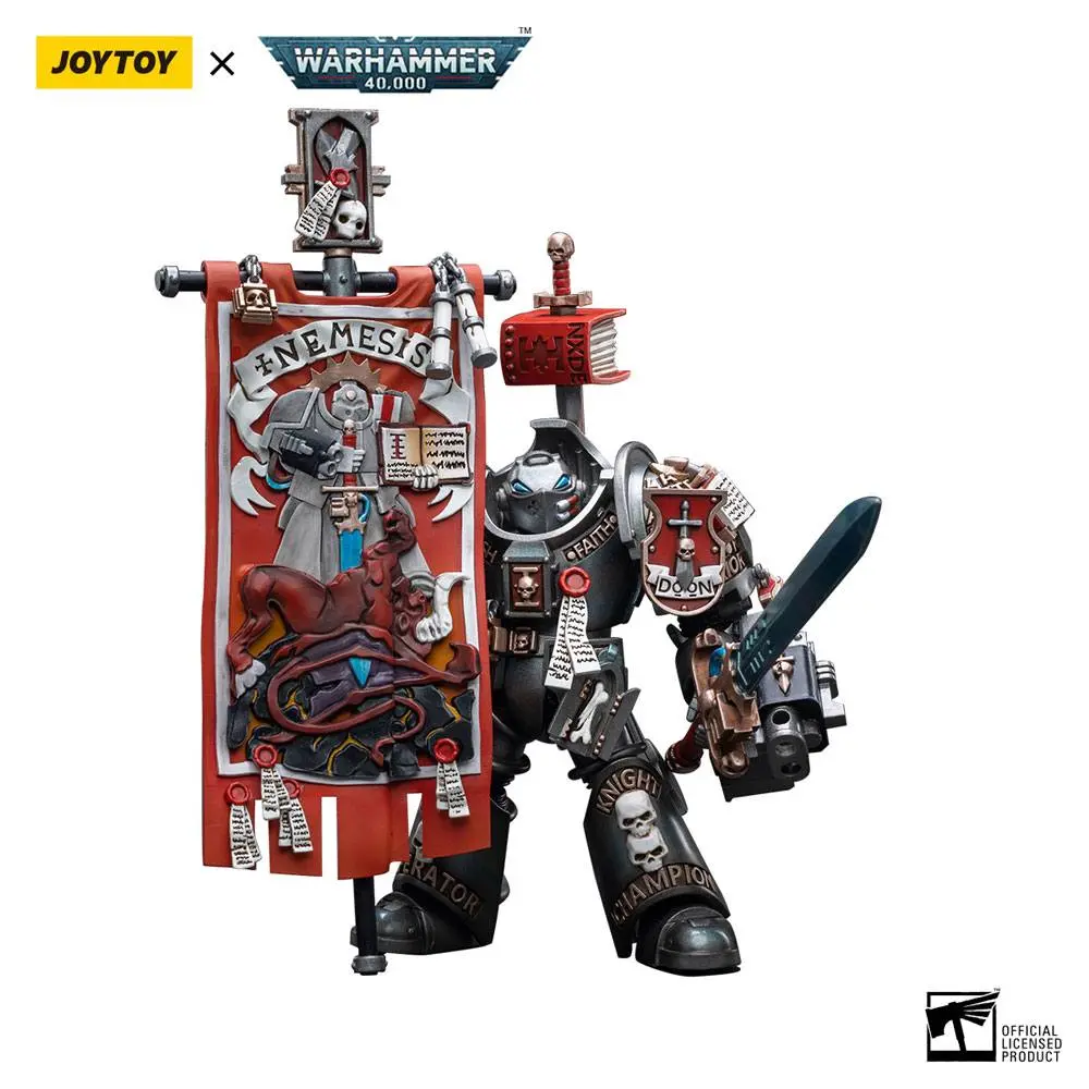 Warhammer 40k Figurina de actiune 1/18 Grey Knights Terminator Retius Akantar 13 cm poza produsului