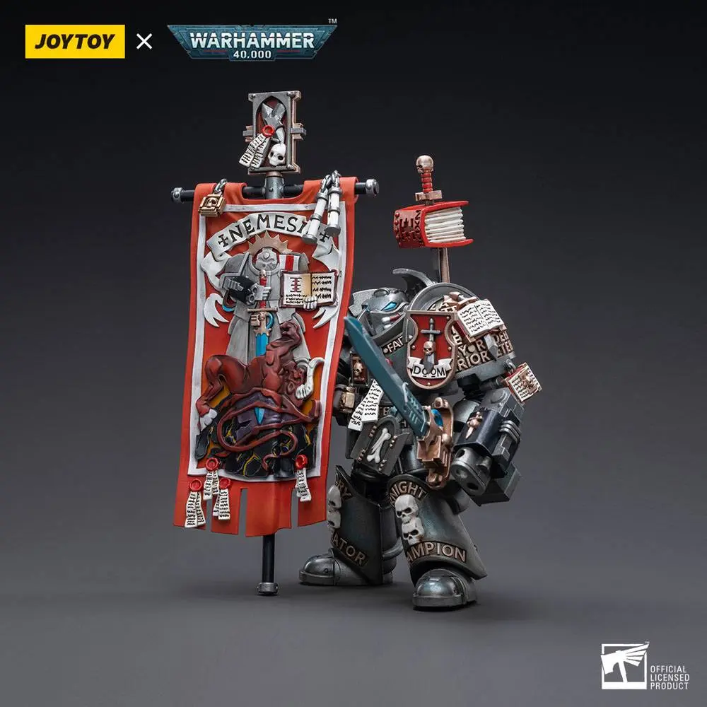 Warhammer 40k Figurina de actiune 1/18 Grey Knights Terminator Retius Akantar 13 cm poza produsului