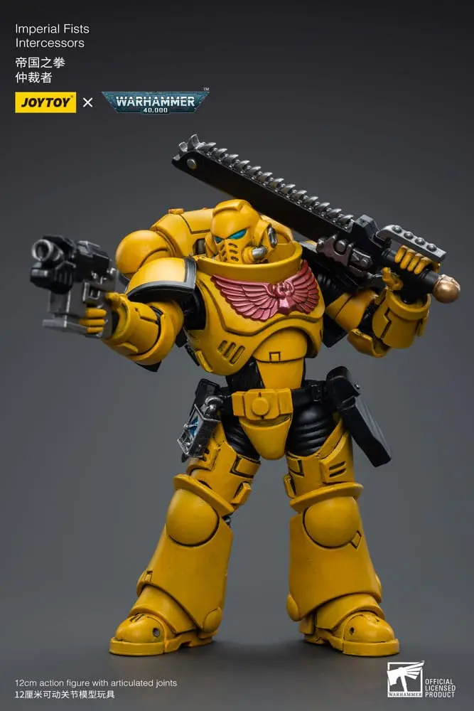 Figurină de acțiune Warhammer 40k 1/18 Imperial Fists Intercessors 12 cm poza produsului