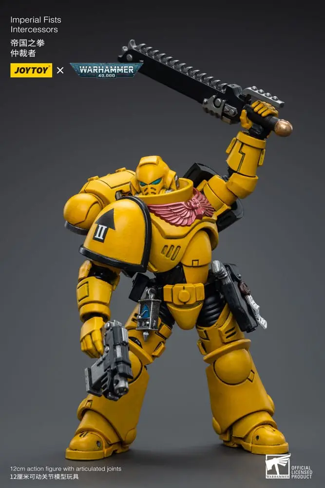 Figurină de acțiune Warhammer 40k 1/18 Imperial Fists Intercessors 12 cm poza produsului