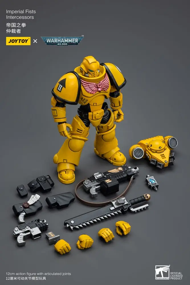 Figurină de acțiune Warhammer 40k 1/18 Imperial Fists Intercessors 12 cm poza produsului