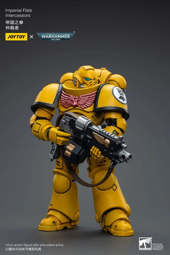 Figurină de acțiune Warhammer 40k 1/18 Imperial Fists Intercessors 12 cm poza produsului