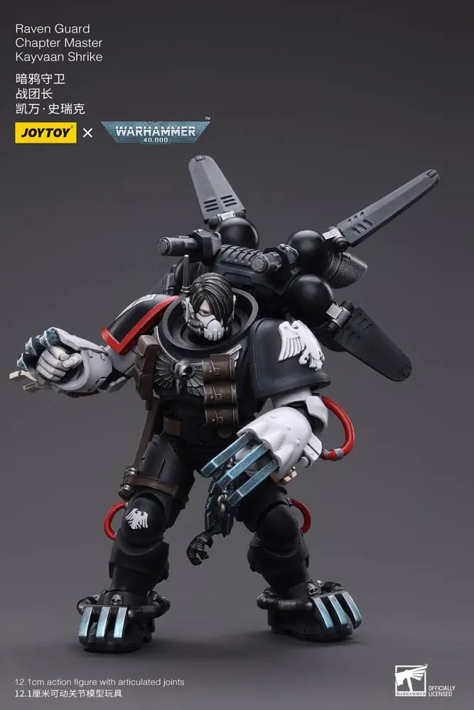 Warhammer 40k Figurina de acțiune 1/18 Raven Guard Chapter Master Kayvaan Shrike 12 cm poza produsului