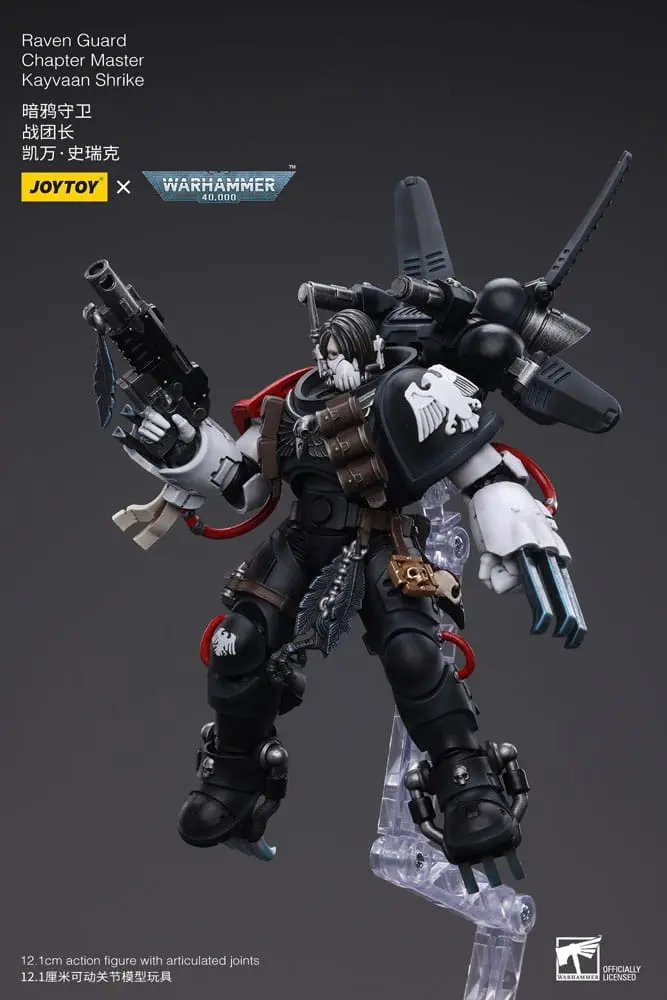 Warhammer 40k Figurina de acțiune 1/18 Raven Guard Chapter Master Kayvaan Shrike 12 cm poza produsului