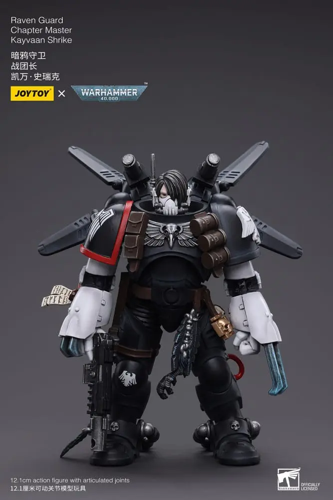 Warhammer 40k Figurina de acțiune 1/18 Raven Guard Chapter Master Kayvaan Shrike 12 cm poza produsului