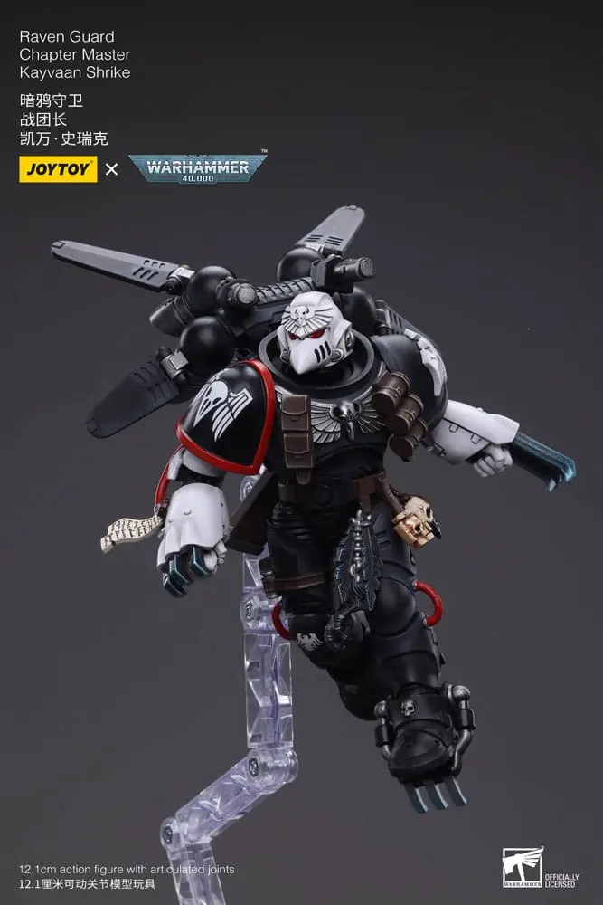 Warhammer 40k Figurina de acțiune 1/18 Raven Guard Chapter Master Kayvaan Shrike 12 cm poza produsului