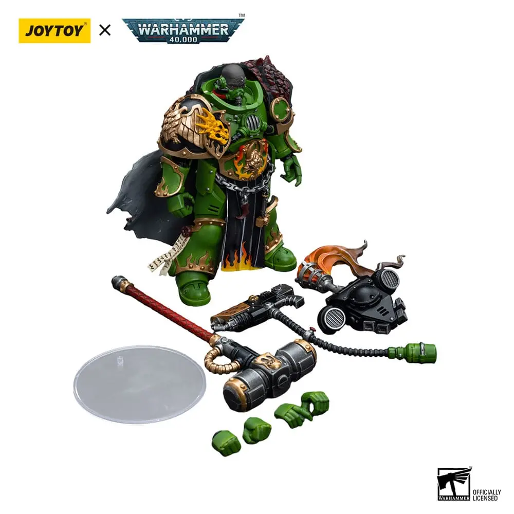 Warhammer 40k Figurina de actiune 1/18 Salamanders Captain Adrax Agatone 12 cm poza produsului