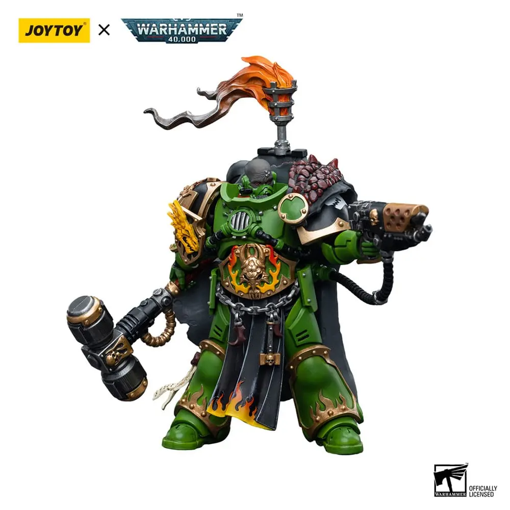 Warhammer 40k Figurina de actiune 1/18 Salamanders Captain Adrax Agatone 12 cm poza produsului