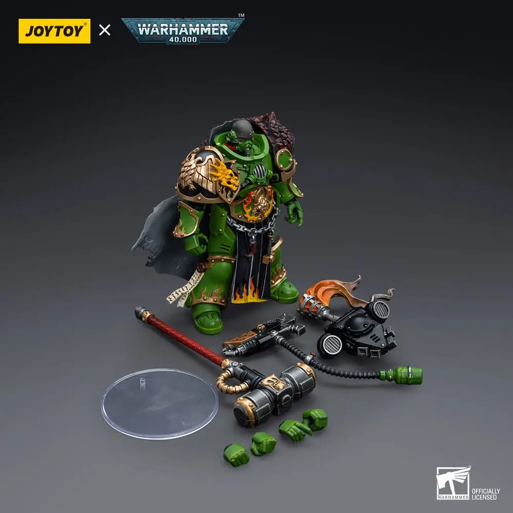 Warhammer 40k Figurina de actiune 1/18 Salamanders Captain Adrax Agatone 12 cm poza produsului