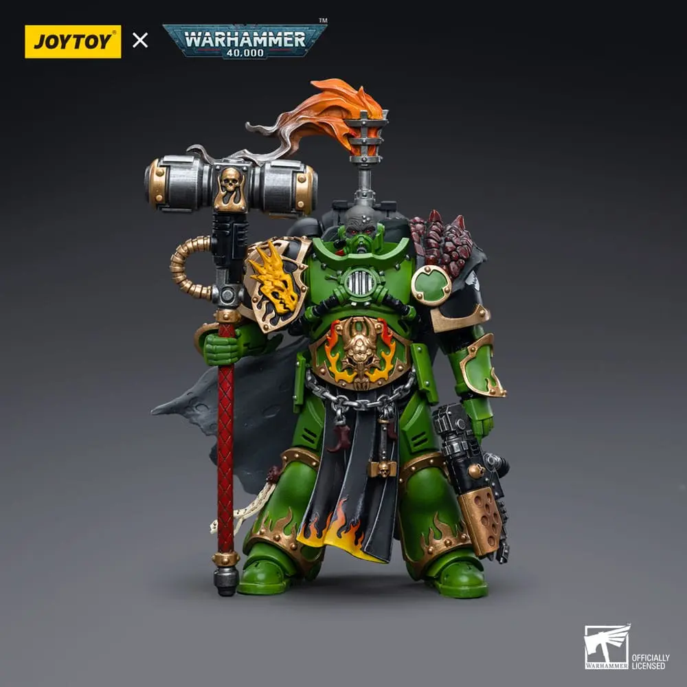 Warhammer 40k Figurina de actiune 1/18 Salamanders Captain Adrax Agatone 12 cm poza produsului