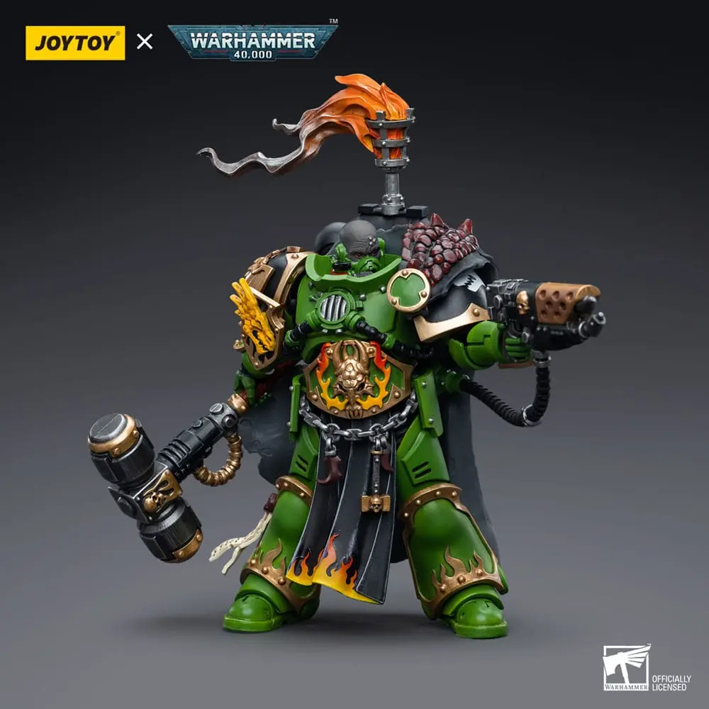 Warhammer 40k Figurina de actiune 1/18 Salamanders Captain Adrax Agatone 12 cm poza produsului