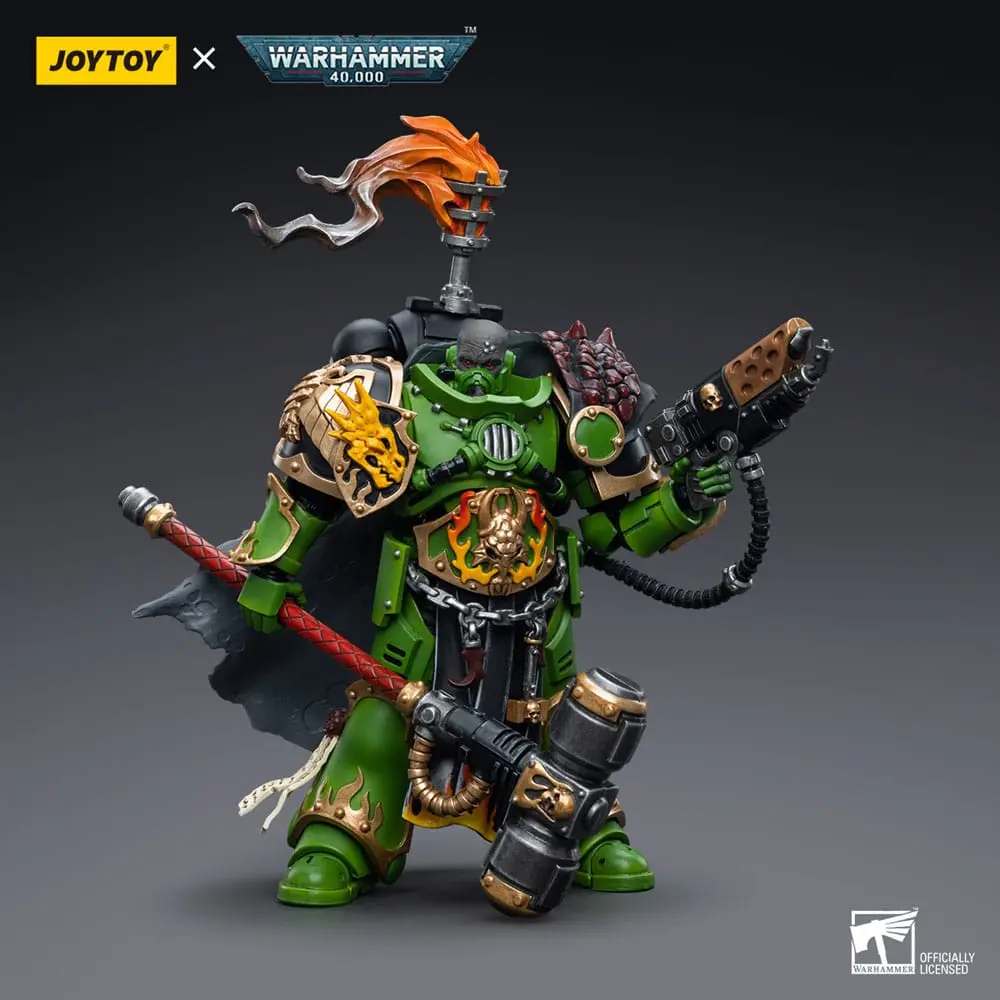 Warhammer 40k Figurina de actiune 1/18 Salamanders Captain Adrax Agatone 12 cm poza produsului