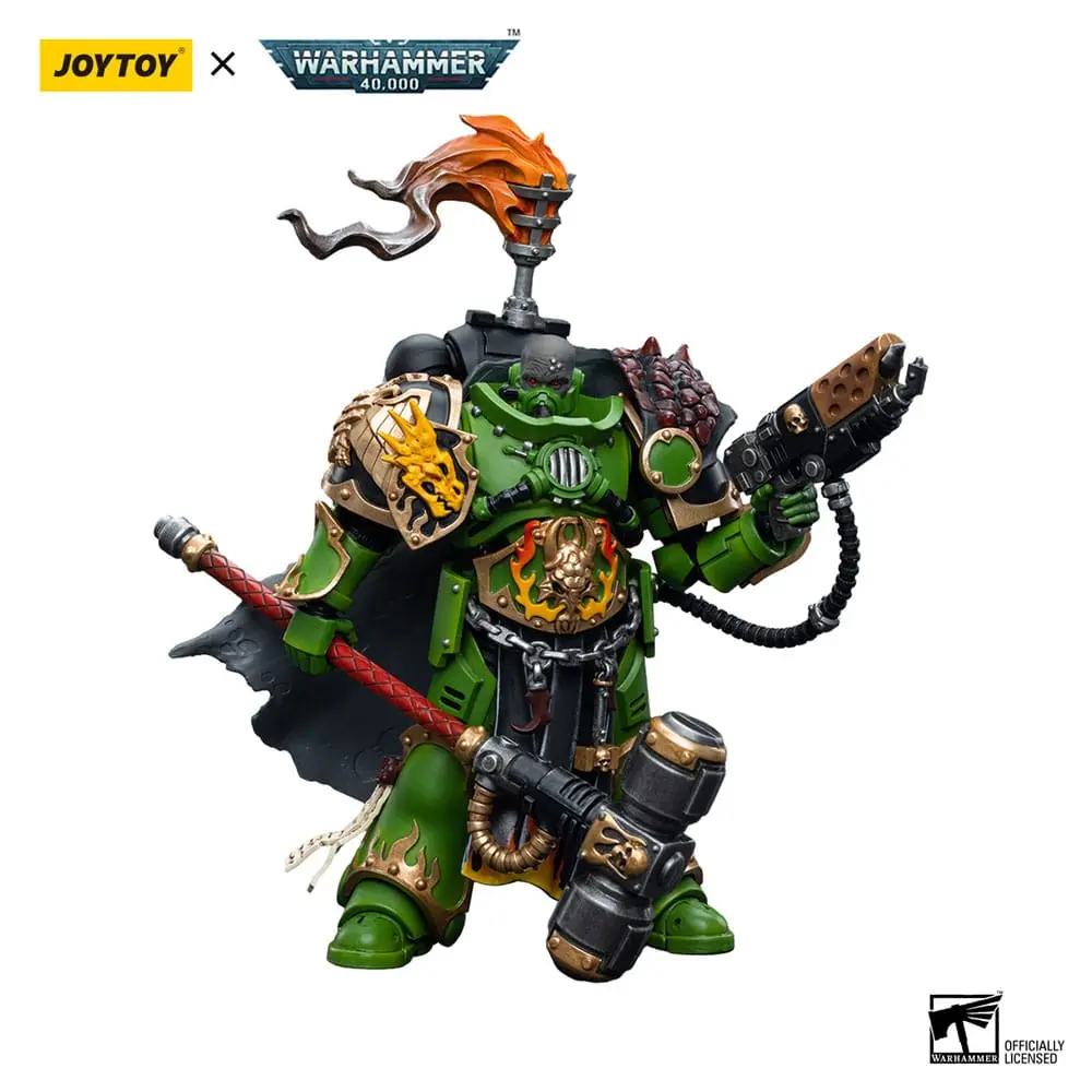 Warhammer 40k Figurina de actiune 1/18 Salamanders Captain Adrax Agatone 12 cm poza produsului