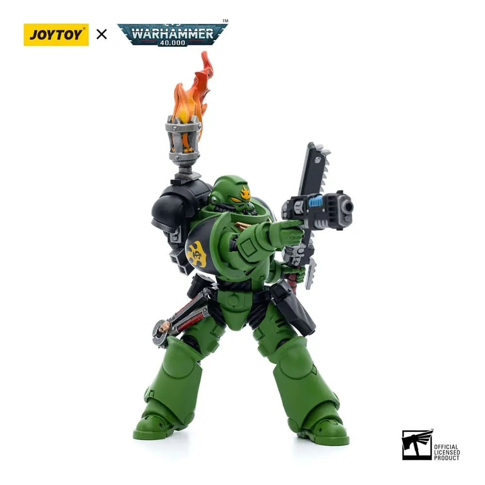 Warhammer 40k Figurina de acțiune 1/18 Salamanders Intercessors Sergeant Tsek'gan 12 cm poza produsului