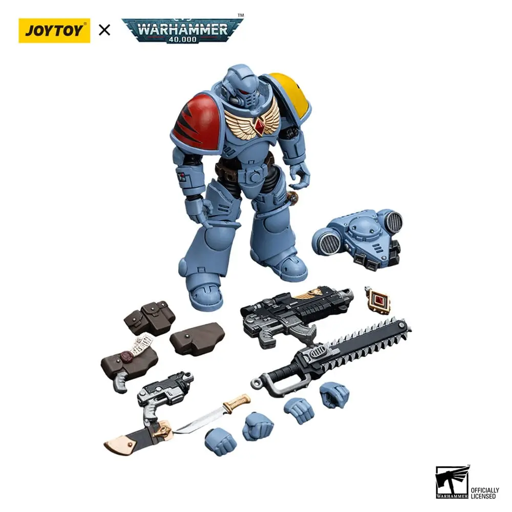 Warhammer 40k Figurina de acțiune 1/18 Space Wolves Intercessors 12 cm poza produsului
