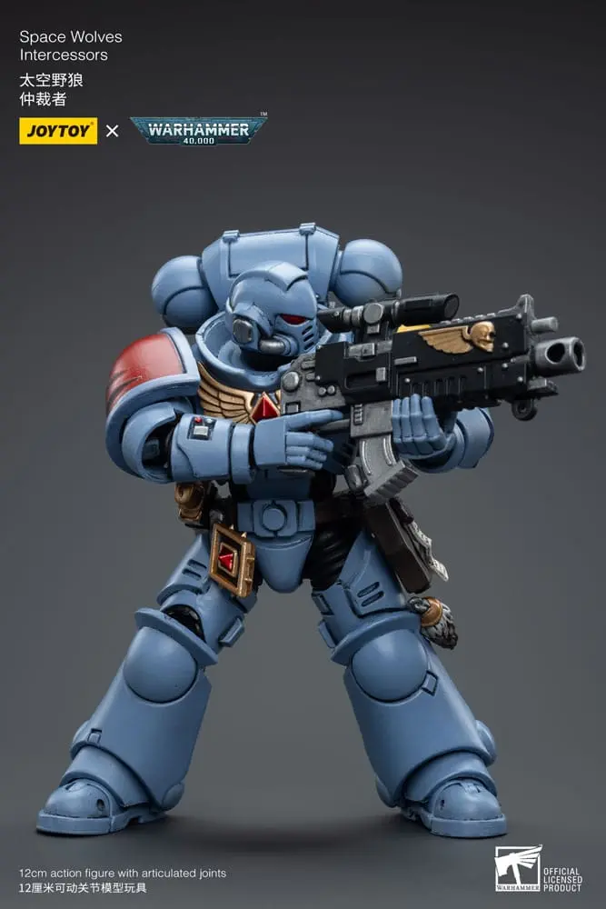 Warhammer 40k Figurina de acțiune 1/18 Space Wolves Intercessors 12 cm poza produsului