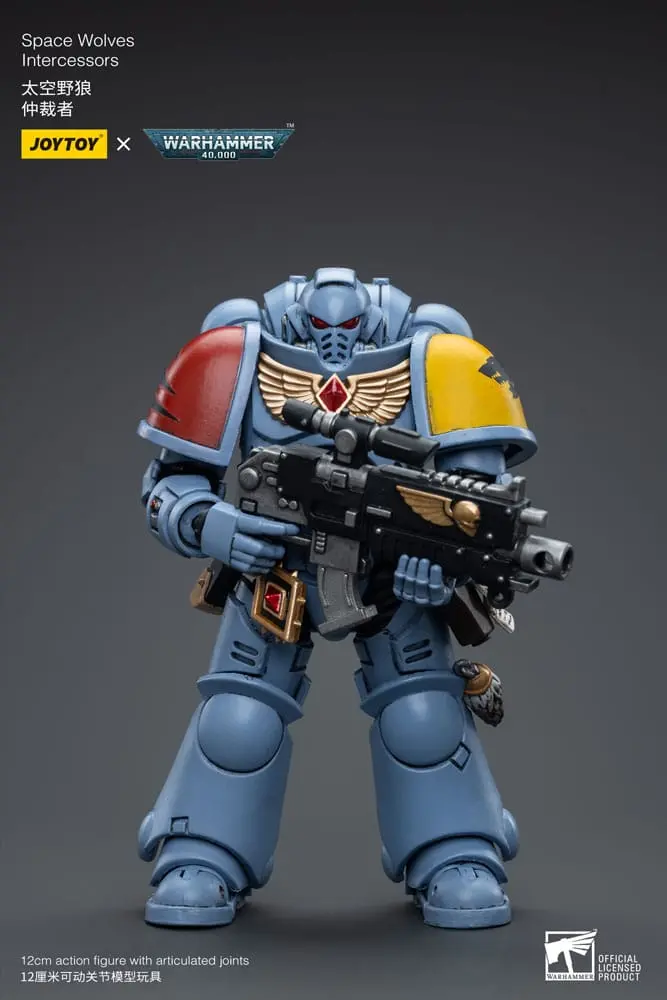 Warhammer 40k Figurina de acțiune 1/18 Space Wolves Intercessors 12 cm poza produsului