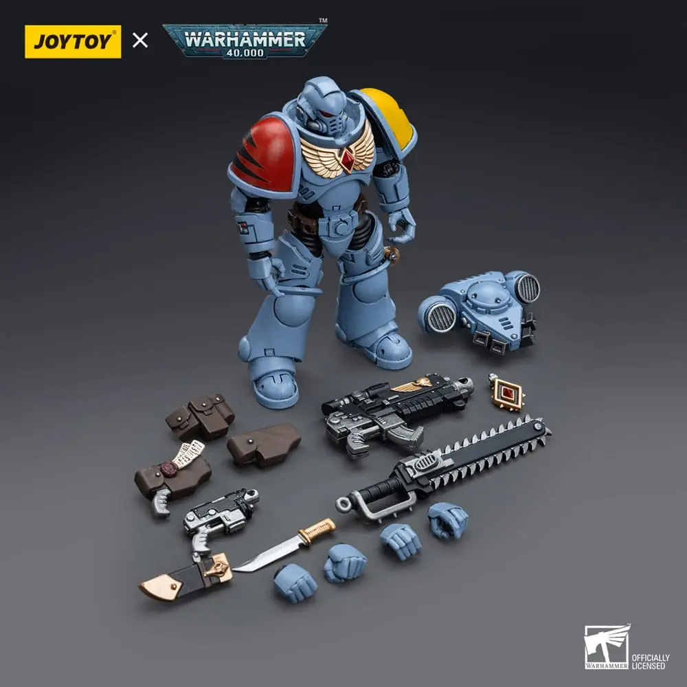 Warhammer 40k Figurina de acțiune 1/18 Space Wolves Intercessors 12 cm poza produsului