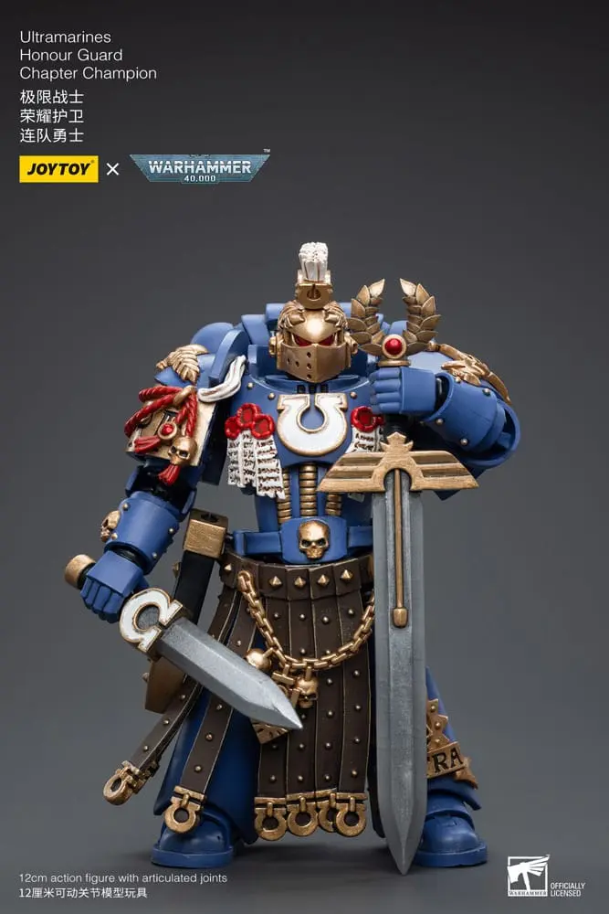 Figurină de acțiune Warhammer 40k 1/18 Ultramarines Honour Guard Campion de Capitol 12 cm poza produsului