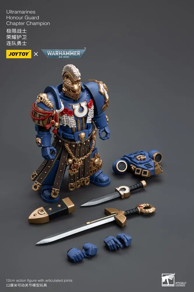 Figurină de acțiune Warhammer 40k 1/18 Ultramarines Honour Guard Campion de Capitol 12 cm poza produsului