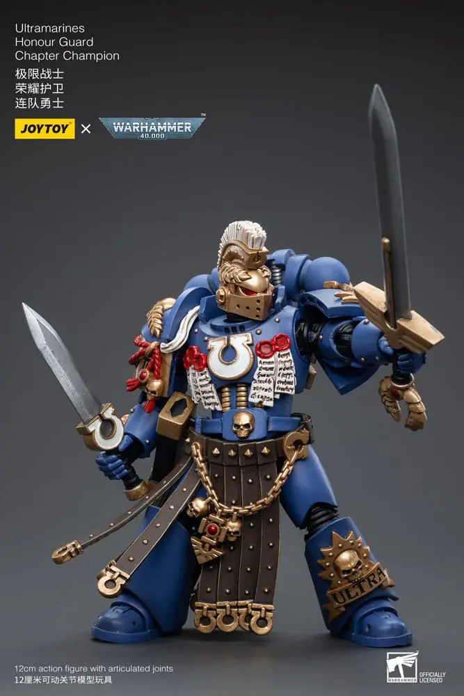 Figurină de acțiune Warhammer 40k 1/18 Ultramarines Honour Guard Campion de Capitol 12 cm poza produsului