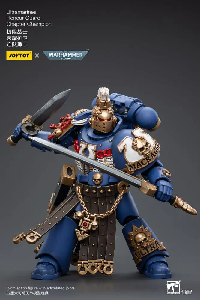 Figurină de acțiune Warhammer 40k 1/18 Ultramarines Honour Guard Campion de Capitol 12 cm poza produsului