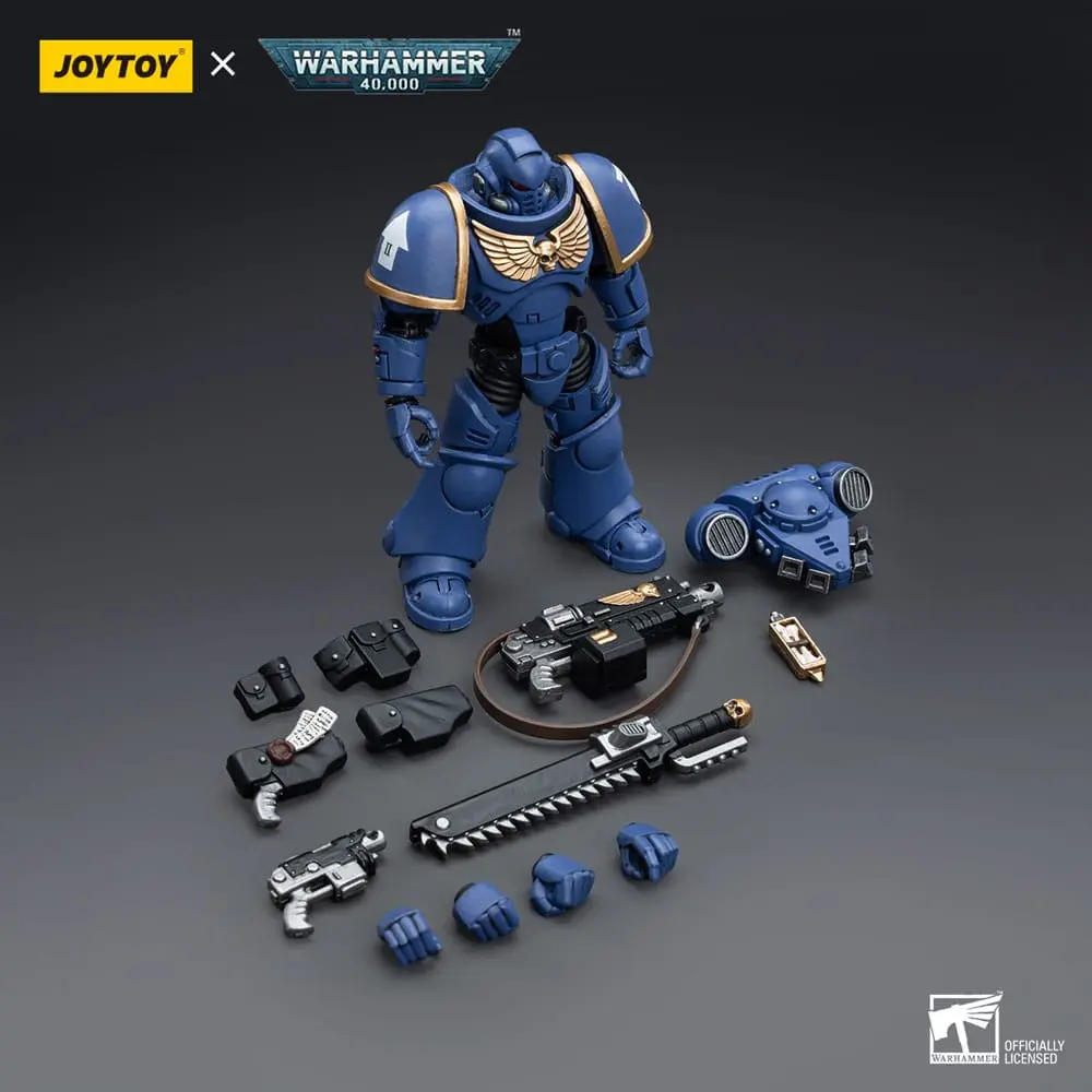 Figurină de acțiune Warhammer 40k 1/18 Ultramarines Intercessors 12 cm poza produsului