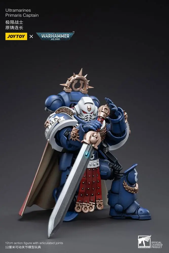 Warhammer 40k Figurina de Acțiune 1/18 Ultramarines Primaris Captain 12 cm poza produsului