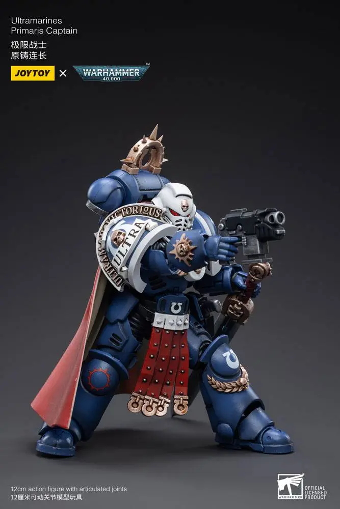 Warhammer 40k Figurina de Acțiune 1/18 Ultramarines Primaris Captain 12 cm poza produsului