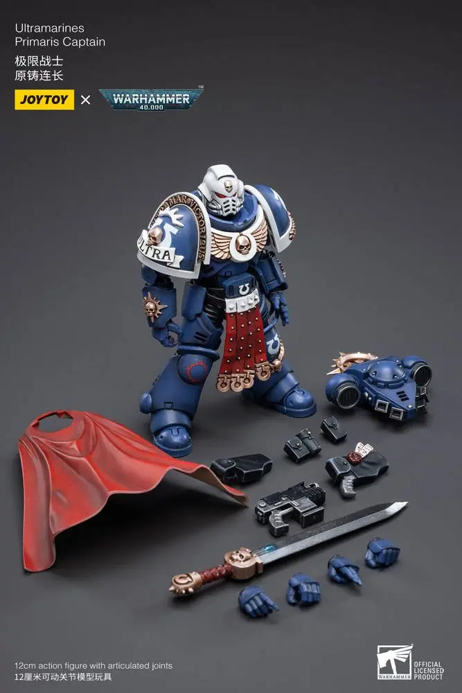 Warhammer 40k Figurina de Acțiune 1/18 Ultramarines Primaris Captain 12 cm poza produsului
